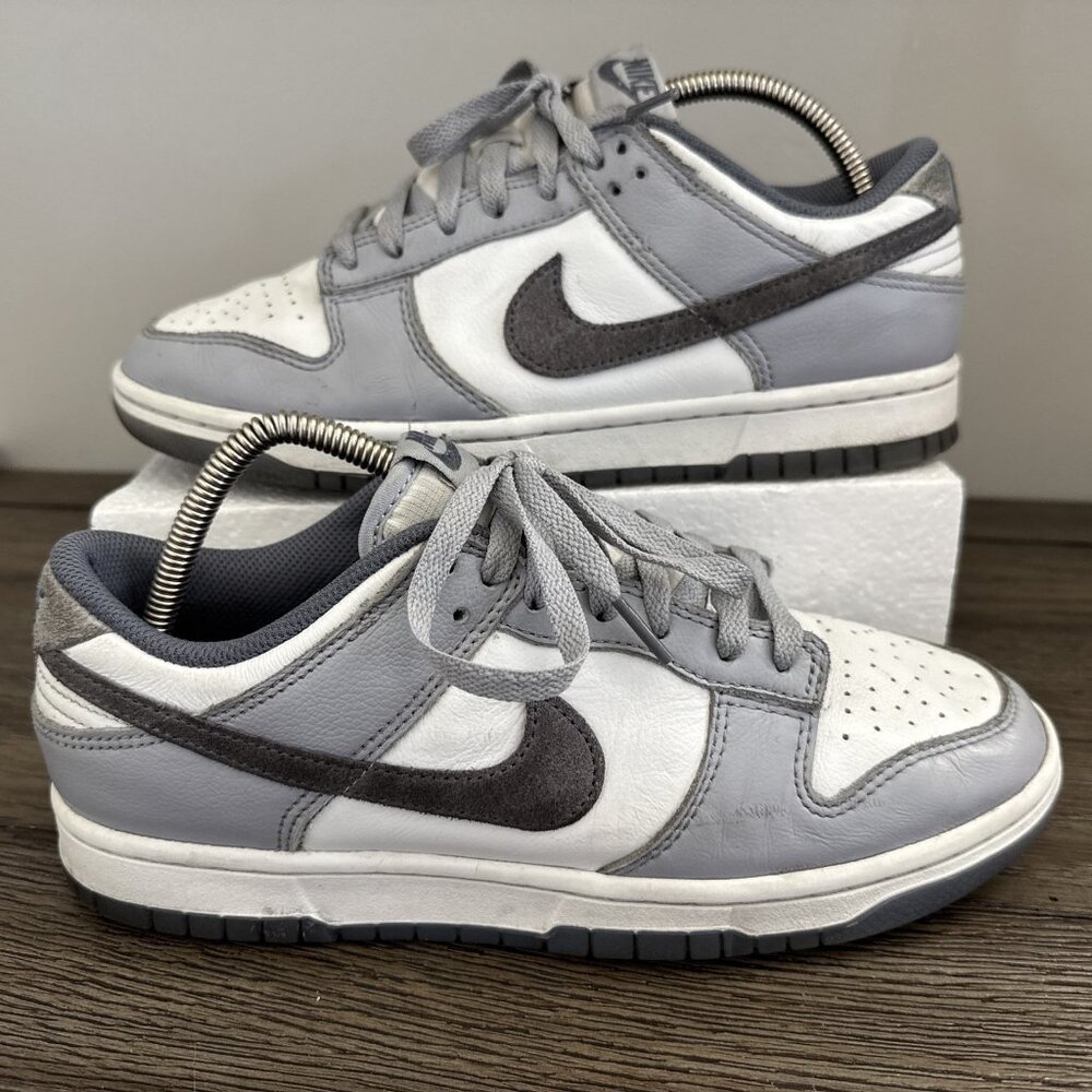 Nike Dunk Low SE Light Carbon Shoes Men’s 8 FJ4188-100 - Picture 6 of 16